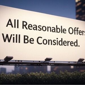 All Reasonable Offers Welcome